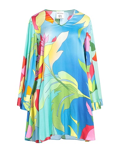 SEMICOUTURE Short dress Azure 100% Viscose