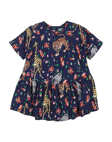 KENZO KIDS Dress Navy blue 100% Viscose