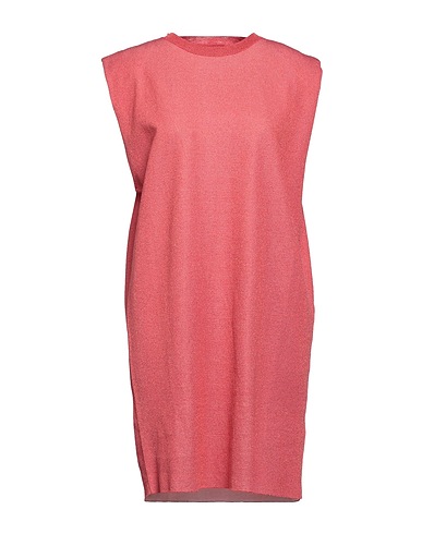 LIVIANA CONTI Short dress Coral 70% Viscose, 30% Polyester