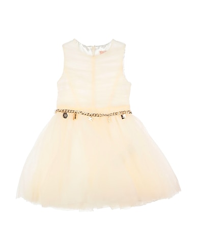 ELISABETTA FRANCHI Dress LA MIA BAMBINA Cream 100% Polyamide