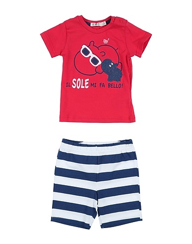 EMC EVERYTHING MUST CHANGE Baby co-ord  Red 92% Cotton, 8% Elastane