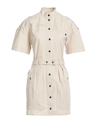MARANT ÉTOILE Office dress Beige 100% Cotton
