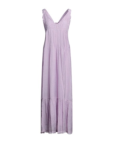 FREE PEOPLE Long dress Lilac 74% Modal, 26% Nylon