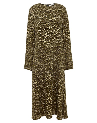 SAMSØE Φ SAMSØE Long dress Black 100% Viscose