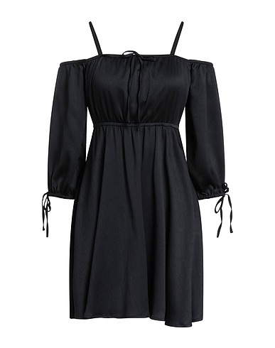 NA-KD Vestito corto Nero 100% Poliestere