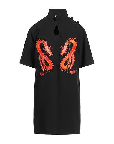 OPENING CEREMONY Short dress Black 88% Polyester, 12% Elastane