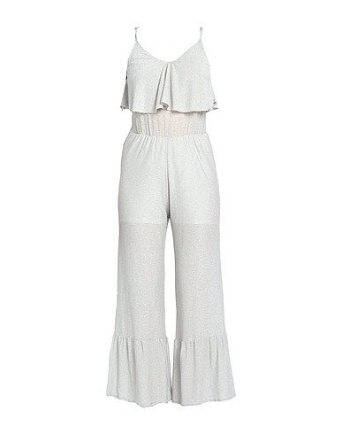 COTAZUR Jumpsuits and Overalls Ivory 78% Polyester, 15% Polyamide, 7% Elastane