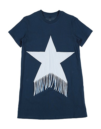 STELLA McCARTNEY KIDS Kleid Nachtblau 100% Baumwolle, Elastan, Polyester
