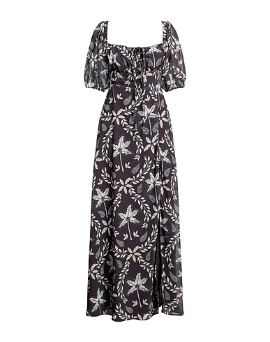 NA-KD Midi dress Lead 100% Polyester