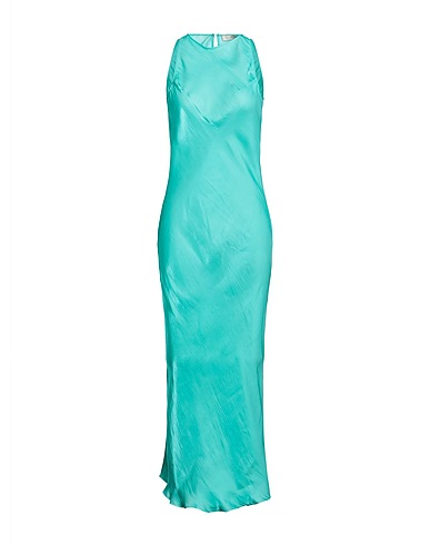 JUCCA Long dress Turquoise 100% Polyester