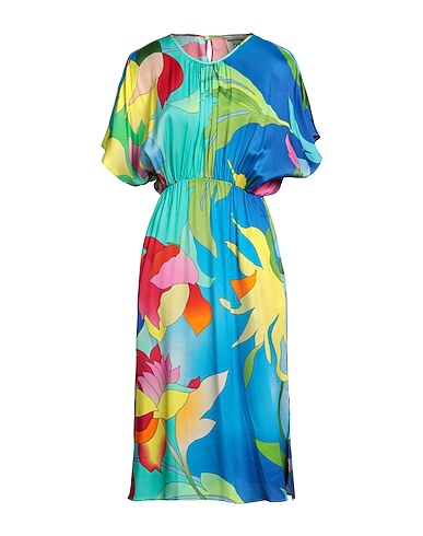 SEMICOUTURE Midi dress Blue 100% Viscose