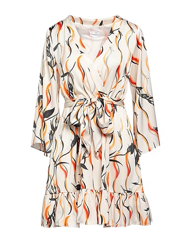 ANONYME DESIGNERS Short dress White 100% Polyester