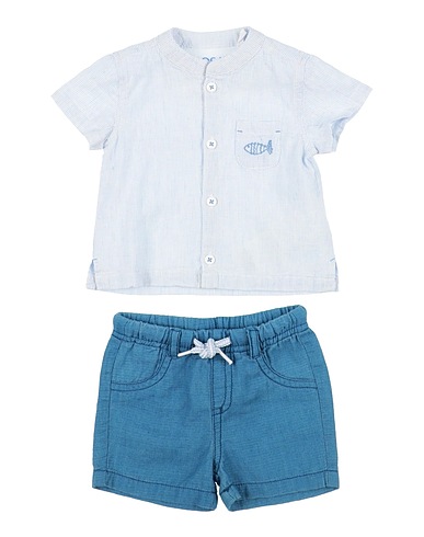 LOSAN Baby co-ord  Sky blue 70% Cotton, 30% Linen