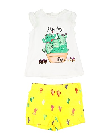RIFLE Baby co-ord  White 95% Cotton, 5% Elastane