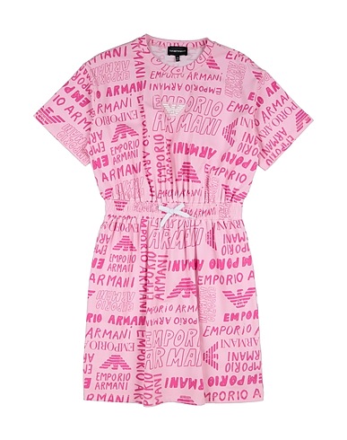 EMPORIO ARMANI Robe Rose 96% Coton, 4% Élasthanne