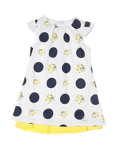 GF FERRE' Dress White 97% Cotton, 3% Elastane