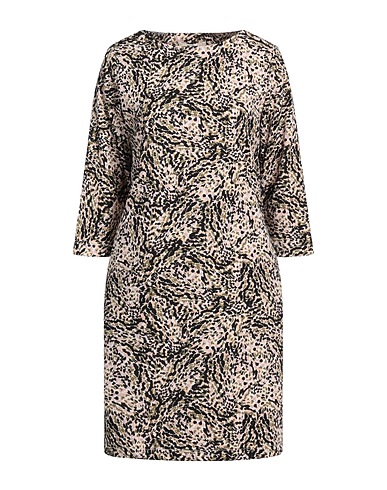 GARCIA Short dress Black 95% Polyester, 5% Elastane