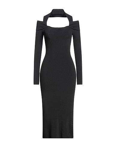 COPERNI Midi dress Black 87% Viscose, 13% Elastane