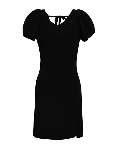 ONLY Kurzes Kleid Schwarz 100% Polyamid