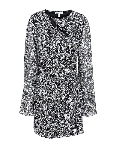 EDITED Short dress Nevana Dress
 Black 100% Recycled polyester