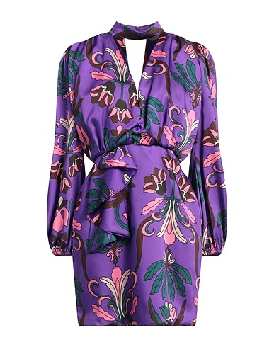 HAVEONE Vestito corto Viola 100% Sinflex®