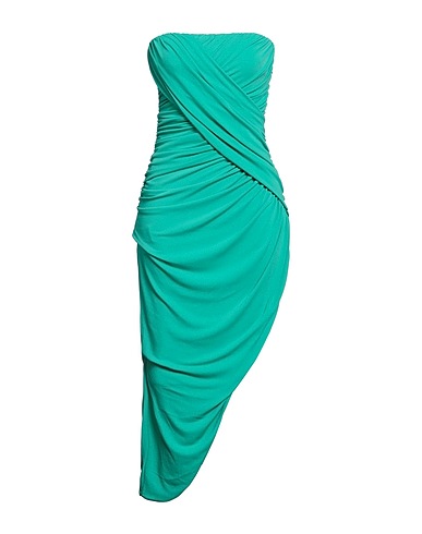 ALMA SANCHEZ Vestito corto Verde 95% Poliestere, 5% Elastan