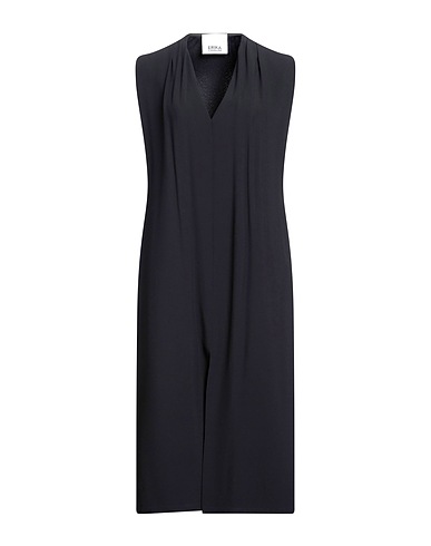 ERIKA CAVALLINI Midi dress Black 53% Viscose, 47% Acetate