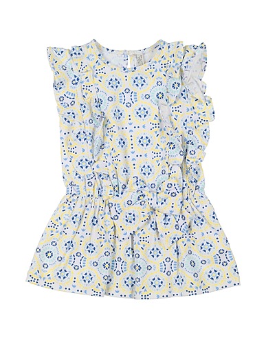 BIRBA Vestido para bebé  White 97% Cotton, 3% Elastane