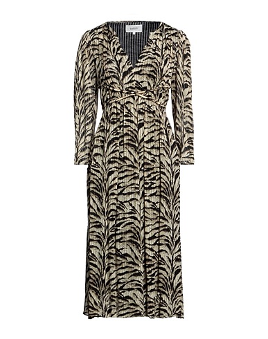 BA&SH Elegant dress Sand 100% Viscose