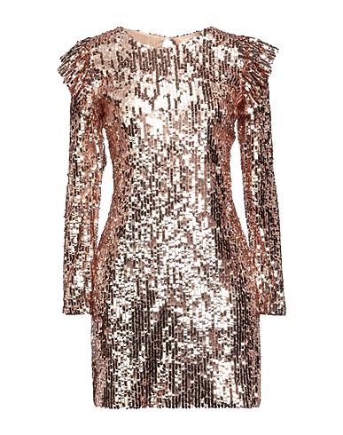 ANIYE BY Sequin dress Rose gold 100% Polyester