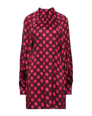 SOUVENIR Short dress Fuchsia 100% Viscose