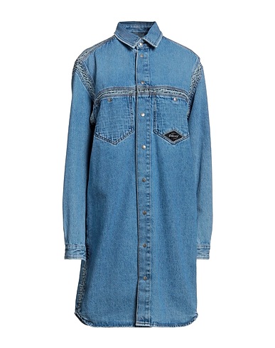 DIESEL Denim dress Blue 100% Cotton