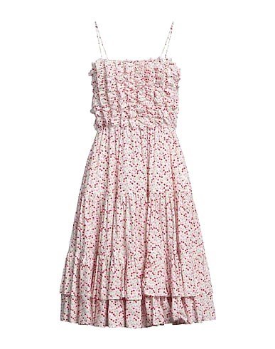 MSGM Midi dress White 100% Cotton