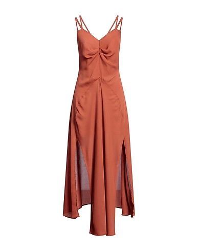 RELISH Long dress Tan 100% Polyester