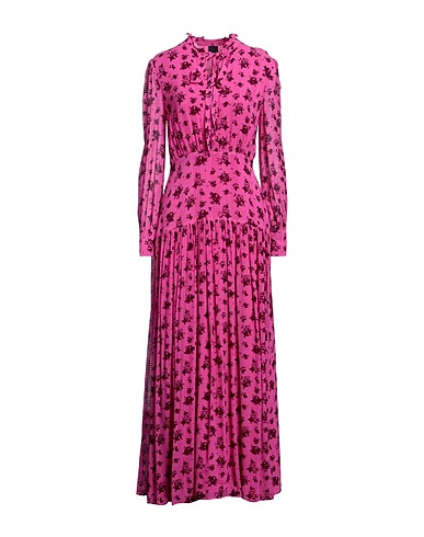 PINKO Long dress Fuchsia 100% Viscose