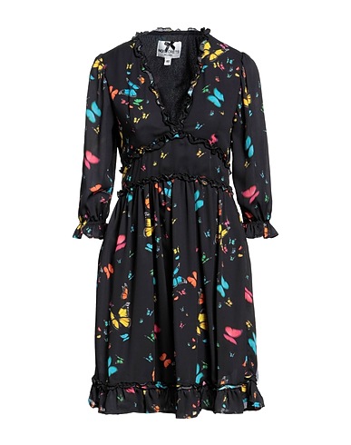 NO SECRETS Vestito corto Nero 100% Poliestere