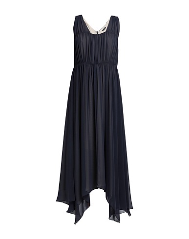 PESERICO Long dress Black 100% Polyester