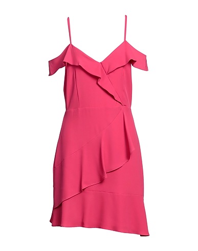 KAOS Short dress Fuchsia 97% Polyester, 3% Elastane