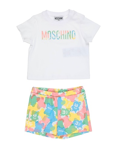 MOSCHINO BABY Baby co-ord White 100% Cotton, Elastane, Polyester