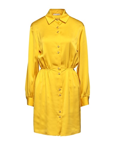 RELISH DRESSES Yellow 100% Polyester
