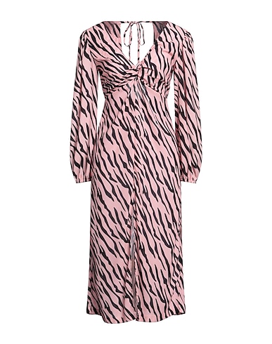 RELISH Midi dress Pink 100% Polyester