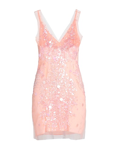 AMEN Short dress Blush 100% Polyamide, PVC - Polyvinyl chloride
