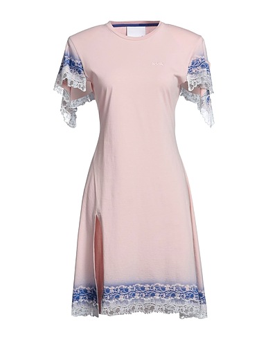 KOCHÉ Midi dress Pink 100% Cotton, Polyamide, Viscose