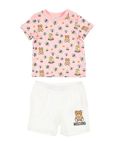 MOSCHINO BABY Baby co-ord  Pink 100% Cotton, Elastane