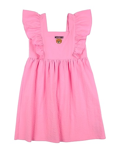 MOSCHINO KID Kleid Rosa 97% Baumwolle, 3% Elastan, Polyester