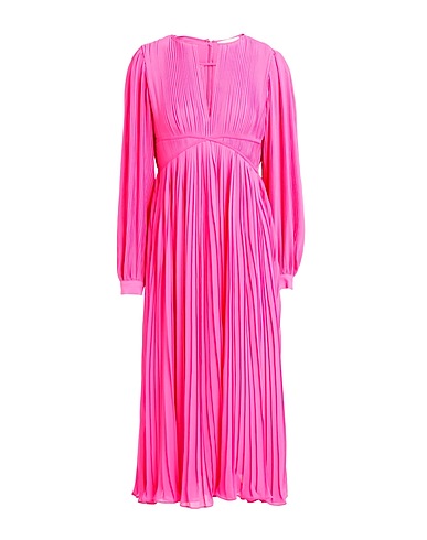 MICHAEL MICHAEL KORS Vestito midi Fucsia 55% Poliestere riciclato, 45% Poliestere