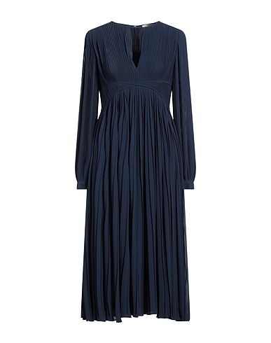 MICHAEL MICHAEL KORS Vestito midi Blu notte 55% Poliestere riciclato, 45% Poliestere