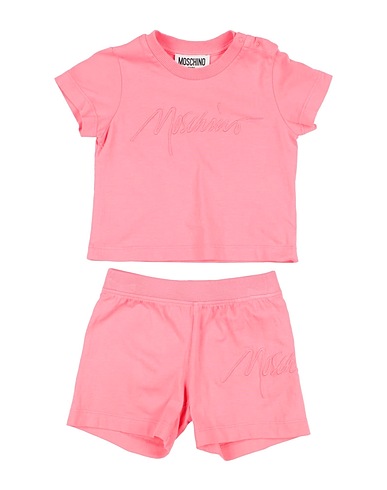 MOSCHINO BABY Baby co-ord  Salmon pink 100% Cotton, Elastane