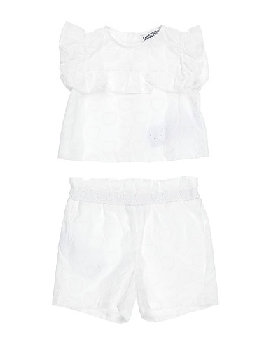 MOSCHINO BABY Baby co-ord White 100% Cotton