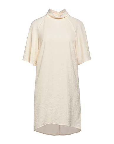 PATRIZIA PEPE Short dress Cream 100% Polyester